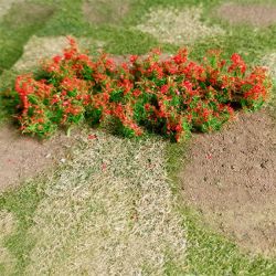 Red Poppies - OO/HO Scale - 00983